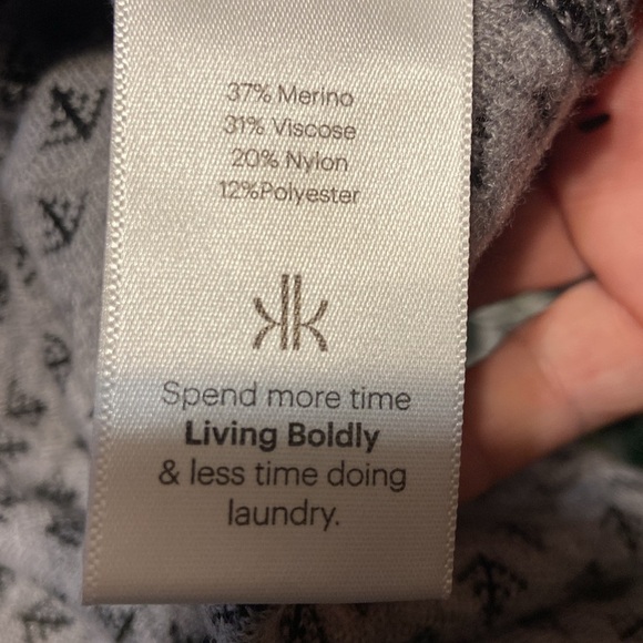 Gorgeous blue turtleneck sweater dress by krimson & klover size large
L98 - Picture 6 of 7